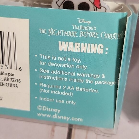 Lot 4 The Nightmare Before Christmas Mini String Lights Disneys Jack Skellington - Picture 5 of 5